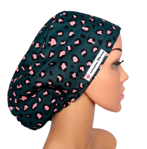 27 Scrub Hats Euro Satin Lined With Buttons, Scrub Cap For Women, Surgical Cap, Scrub Caps Dental, and Veterinarians Cap - Image 4
